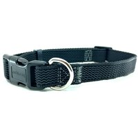 Nobleza obojok z pogumovaného popruhu 2 x 35 - 50 cm čierny